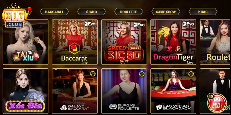 Đôi nét thông tin về casino Hitclub