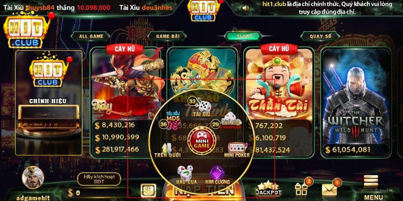 Tham gia mini game làm giàu nhanh chóng