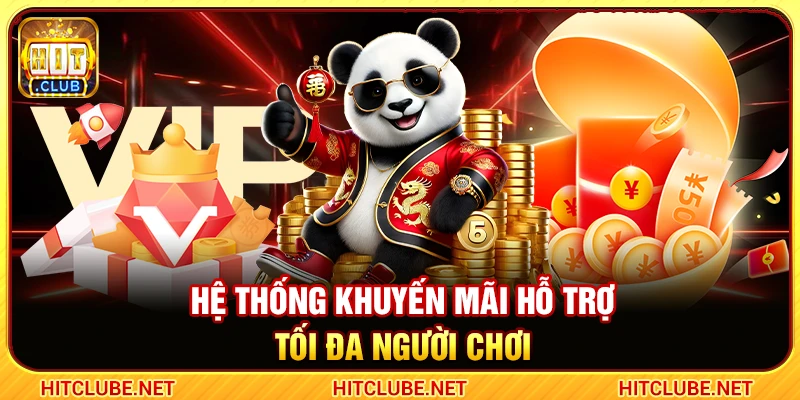 Hệ thống khuyến mãi hỗ trợ tối đa người chơi